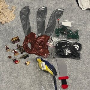 5/$25- Pirate party supplies and accessories